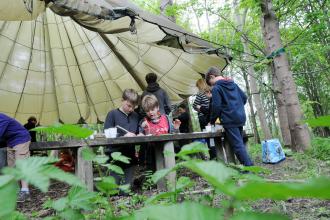 Hope Forest School, Derbyshire Wildlife Trust 