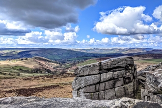 View from Higger Tor, Peak District