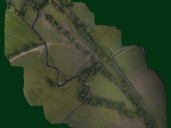Drone image taken after works (Copyright ACE Nature)