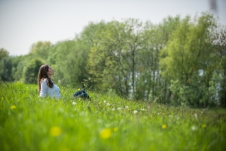 Relaxing in nature, Matthew Roberts 