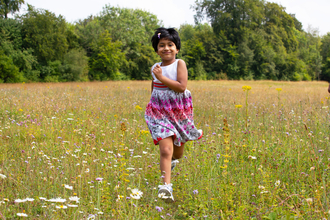 Girl in field Summer 