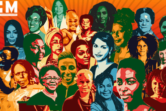 a collage of black women who are being remembered and celebrated during black history month 2023