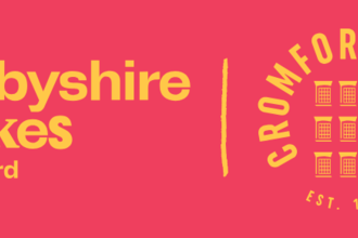 Derbyshire Makes festival banner with Cromford Mills logo