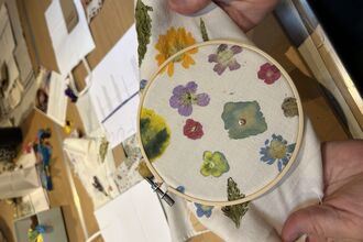 Flower Pounding Finished product - 