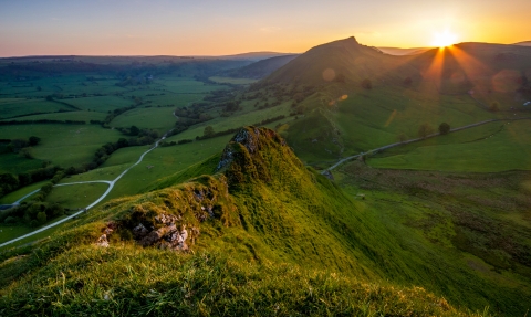 Chrome Hill from Parkhouse Hill, Derbyshire, Stephen Connolly