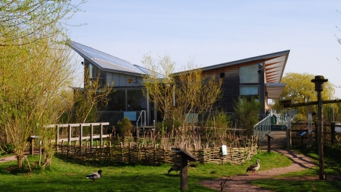 Attenborough Nature centre by Amy Lewis