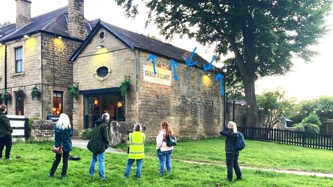 A swift walk in Rowsley