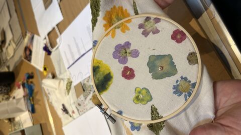 Flower Pounding Finished product - 