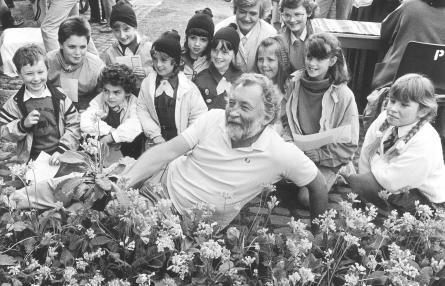 Campaigning with David Bellamy in the early days 