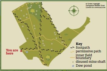 Gang Mine Nature Reserve map