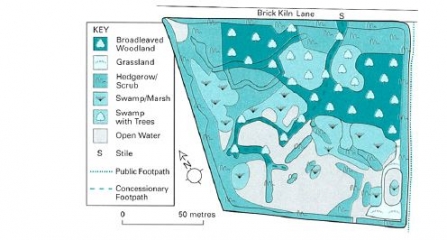 Morley Brickyards map