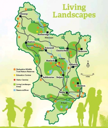 Living Landscapes map 