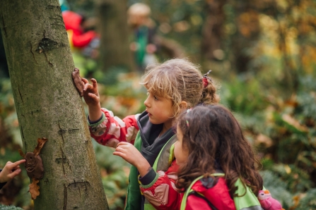 Children playing, Helena Dolby for Sheffield & Rotherham Wildlife Trust