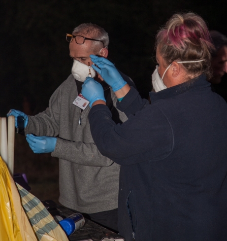 Badger vaccination 25th July 2018 by Jason Skeen