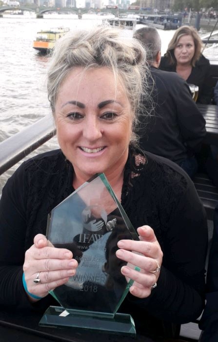 Debbie Bailey IFAW award 2018
