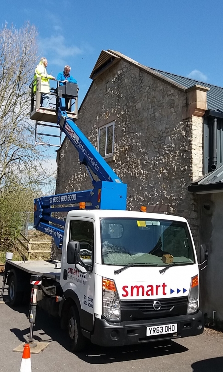 Derbyshire Wildlife Trust swift box