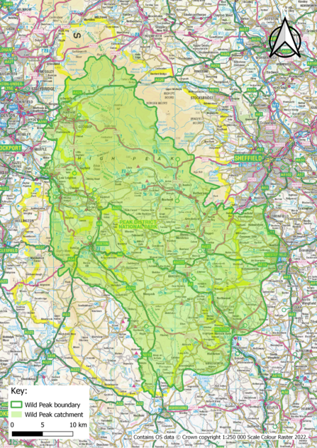 Wild Peak Boundary Map