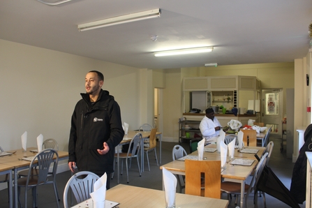 Adam visits the Hadhari Project in Normanton