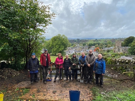 Hartington Wildflower Group gathered together 
