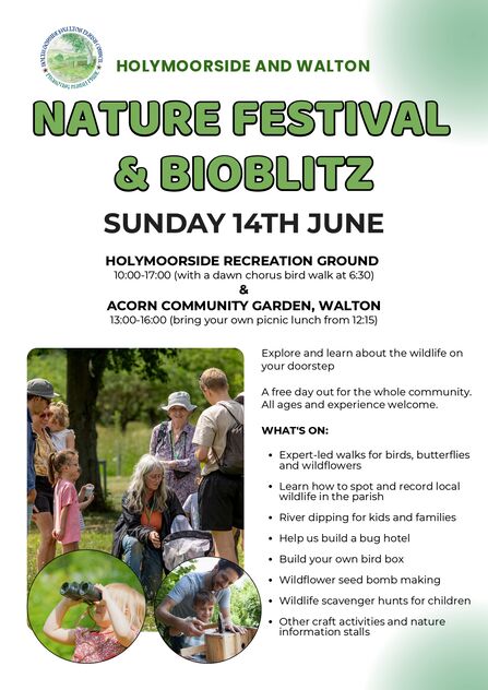 Nature Festival and BioBlitz poster