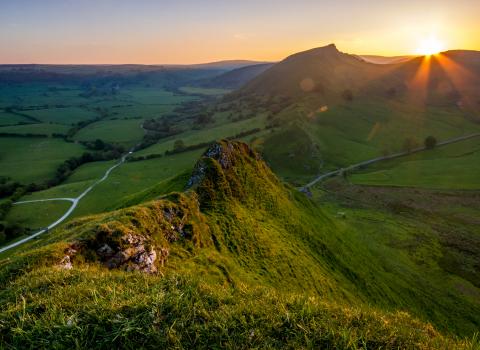 Chrome Hill from Parkhouse Hill, Derbyshire, Stephen Connolly