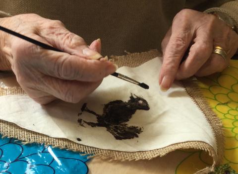 Earth painting, Memory Boxes